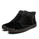 Shoes -New Lace-UP Non-slip Cow Suede Ankle Men Boots