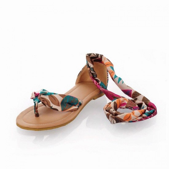 Casual Ankle Strap Flat Beach Sandals