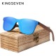 Sunglasses - Fashion Polarized Handmade Walnut Wood Mirror Lens Brand Design Colorful Sunglasses