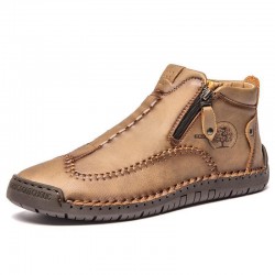 Handmade Leather Outdoor Comfortable Men's Boots