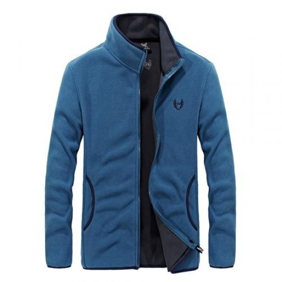New Men’s Soft Shell Fleece Hoodies Coats