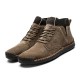 Shoes -New Lace-UP Non-slip Cow Suede Ankle Men Boots