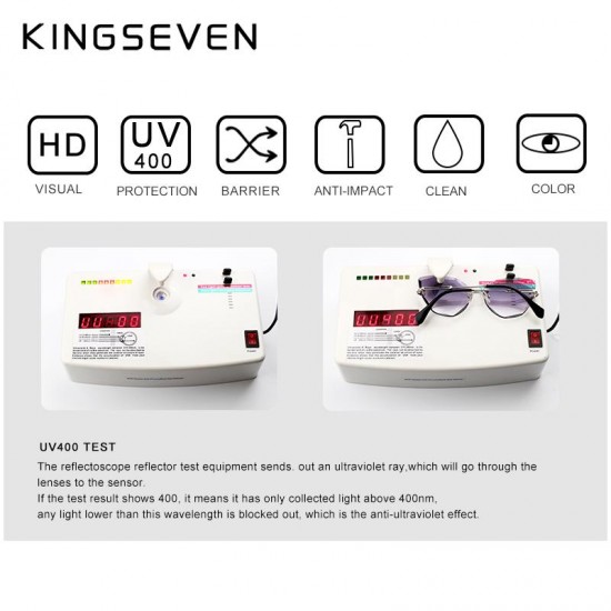 Design Rimless Fashion Cat Eye Gradient Driving UV400 Clear Vintage Sunglasses