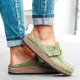 Women's Summer ng Fashion Solid Buckle Flats Shoes
