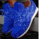 Women's Mesh Pink Lace Up Light Women's Casual Shoes