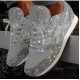 Women's Mesh Pink Lace Up Light Women's Casual Shoes