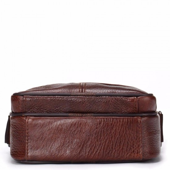 TOP Quality New Casual Multi Function Travel Genuine Leather Bag
