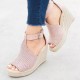 Shoes - 2021 Summer Women Chic Espadrille Wedges Platform Sandals