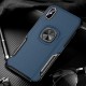 Luxury Leather PC Ring Holder Case for iPhone X XR XS Max