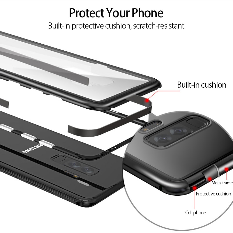 Magnetic-Adsorption-Flip-Case-for-Samsung-Galaxy-S9-Tempered-Glass-Back-Cover-Luxury-Metal-Bumpers-for (2)